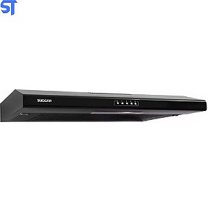 Depurador De Ar Suggar Slim 80cm 105W 3 Velocidades Preto DI801PT - 127V