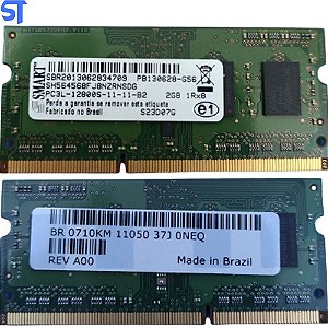 Memoria Ram Do Notebook 2GB DDR3 PC3L-12800S-11-11-C1