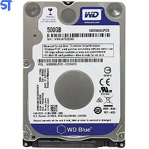 Hd Para Notebook Wd Western Digital Blue 500gb Sata 6.0gb/s