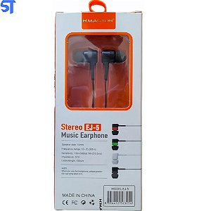 Fone De Ouvido Estéreo H'maston EJ-5