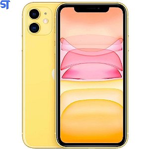 iPhone 11 Apple 128GB Amarelo Tela 6,1" Câmera Traseira 12MP iOS MHDL3BR/A