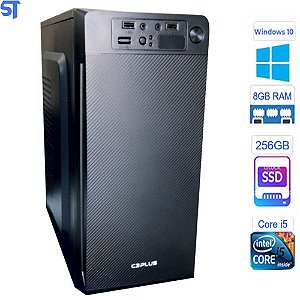 Computador Intel Core i5-3340 HD SSD 256GB Memória Ram DDR3 8GB SobralTec