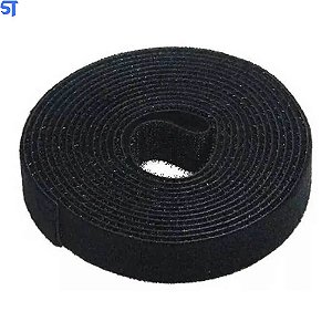 Velcro Organizador Fios Dupla Face 20 Mm X 3 Metros - 1 Rolo