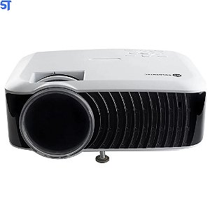 Projetor HD 2000 Lumens com HDMI, AV, VGA, USB e SD Card Goldentec GT2000