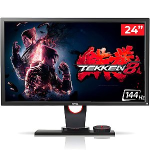 Monitor Gamer BenQ Zowie 24" 144Hz, Conexão Display Port, Lag-Free, Black Equalizer, S-Swtich, Low Blue Light - XL2430