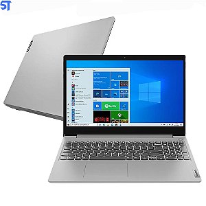 Notebook Lenovo IdeaPad 3i 15IML05 Intel Core i3 - 4GB Ram e SSD de 256GB Tela 15,6” LCD Windows 10