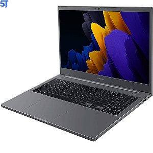 Notebook Samsung Book Intel Core i7-1165G7, Windows 10 Home, 8gb, 256 GB SSD, Intel Iris Xe, 15,6" Full HD- Cinza Chumbo