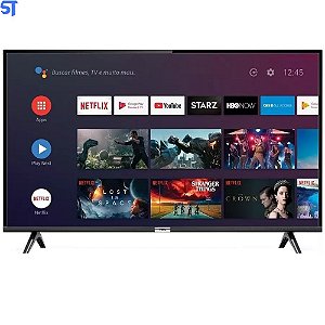 Smart TV LED 40” TCL 40S6500FS LCD Full HD com Wi-Fi, 1 USB, 2 HDMI, Android, Bluetooth, 60Hz - Semp