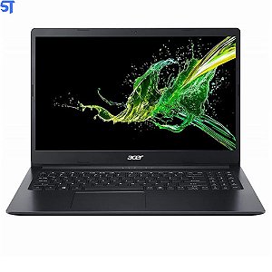 Notebook Acer A115-31-C2Y3 Intel Celeron 1.1 N4020- Memória RAM 4GB- SSD 64GB / Tela 15.6" / Windows 10 - Preto