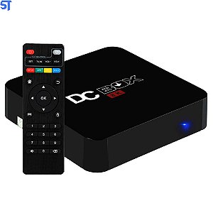 Receptor TV Box DC Box 8K / 128GB / 16GB RAM / Ultra HK / Android 9.0 - Preto