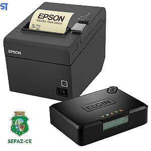 Kit PDV Modulo Fiscal Mfe Ceará Elgin Smart Com Impressora Térmica 80 mm USB