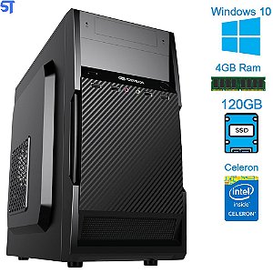 Computador Celeron 2,6Ghz SSD120GB Ram4GB Micro ATX MT-11BK