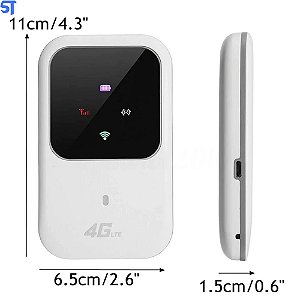 Roteador 4g Lte 2.4g Sem Fio 150mbps Hotspot de Banda Larga