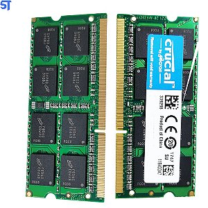 Memória Ram Notebook 8GB DDR3 1333Mhz - Crucial