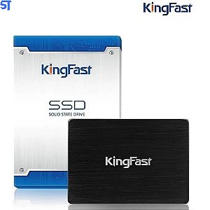 HD SSD Kingfast 120GB 2.5`SataIII 550Mbps de Leitura 500Mbps de Gravação