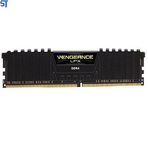 Memória Ram Gamer Desktop 4GB 2400Mhz Vengeance Lpx Black Cmk4gx4m1a2400c14 - Corsair