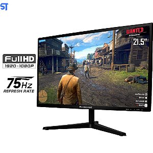 Monitor Gamer RAKO 21,5" BM221GW BLUECASE - FULL HD / 75 HZ / HDMI / VGA