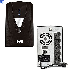 Nobreak SMS Manager III Senoidal NG 1800 VA Bivolt Automático Com 5 Tomadas
