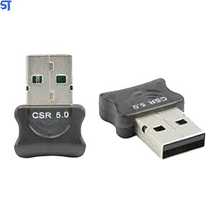 Mini Adaptador Bluetooth 5.0 Usb Dongle 2.0 Para Dados Plug e Play- XK-03