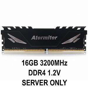 Memória RAM Servidor Atermiter 16GB 3200MHz DDR4, Game Memory PPX, ECC Registrada (REG-ECC)