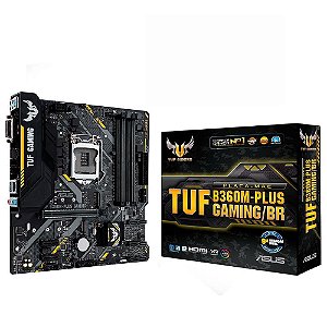 Placa Mãe Asus TUF B360M-Plus Gaming/BR, Intel LGA 1151, mATX, DDR4