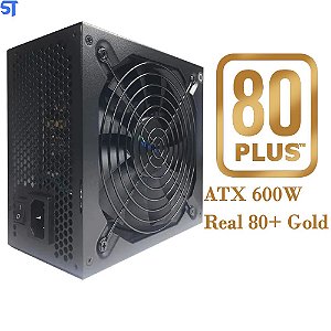 Fonte ATX Gamer 600W Real 80+ Plus EVGA GOLD