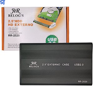 Case Para HD 2.5 Externo USB Relog's RR-2520