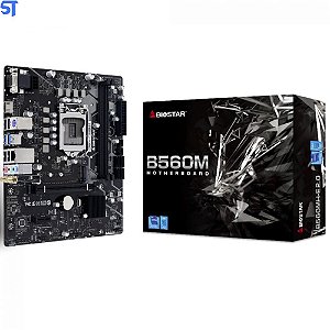 Placa Mãe Biostar B560MH-E 2.0 / LGA 1200 / DDR4 10ª e 11ª Geração