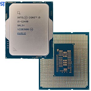 Processador Intel Core i5-12400, Cache 18MB, 2.5GHz (4.4GHz Max Turbo), LGA 1700 s/Box OEM