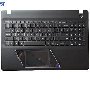 Teclado Com Touchpad Palmrest Para Notebook Samsung 800g5m np800g5m 8500gm 810g5m