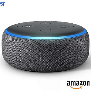 Caixa de Som Echo Dot 3ª Geração Smart Speaker com Alexa - Amazon