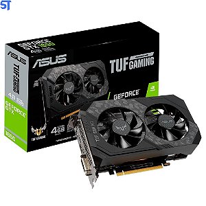 Placa de Vídeo Asus, TUF Gaming GeForce, GTX 1650 Dual, 4GB, GDDR6, 128Bit, TUF-GTX1650-4GD6-GAMING