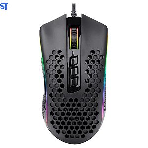 Mouse Gamer Redragon Storm Elite, RGB, 8 Botões, 16000 DPI - M988-RGB