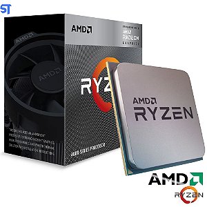 Processador AMD Ryzen 5 4600G 3.7GHz (4.2GHz Turbo), 6-Cores 12-Threads, Cooler Wraith Stealth, AM4, 100-100000147BOX