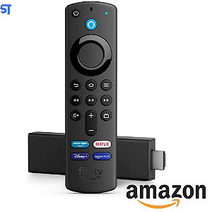 Fire TV Stick 4K Com Controle Remoto Por Voz Com Alexa, Streaming em Full HD 4k - B08MQZN1X/565170