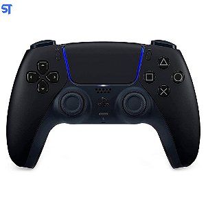 Controle Sem Fio Para PlayStation 5 DualSense, Preto Midnight Black Original