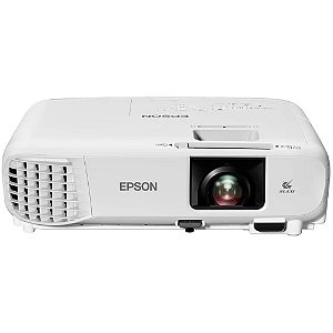 Projetor Epson Powerlite E20 3LCD, XGA, 3.400 Lumens, Conexão HDMI, Bivolt - V11H981020