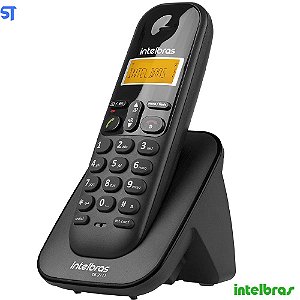 Telefone Sem Fio Intelbras TS 3111 Ramal Preto