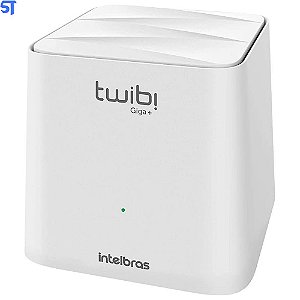 Roteador Wi-Fi Mesh Intelbras Twibi Giga+ AC1200 Dual Band Branco