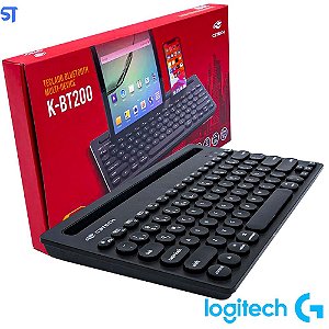 Mini Teclado Sem Fio BT Multi Device K-BT200BK C3Tech