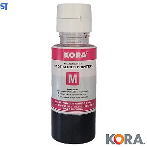 Refil de Tinta Compatível HP GT Séries Bulk Ink Corante Magento M 70ML KORA