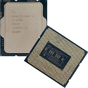 Processador Intel Core i7-12700, Cache 25MB, 2.1GHz (4.9GHz Max Turbo), LGA 1700 - BX8071512700 S/Box