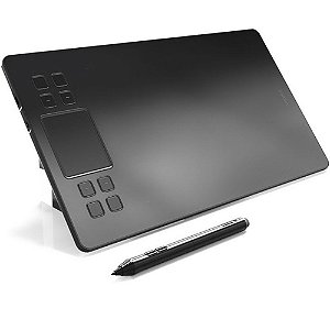 Veikk A50 tablet 10x6 Polegadas 8 teclas expressas e gesto touch-pad 8192 níveis de pressão arte gráfico
