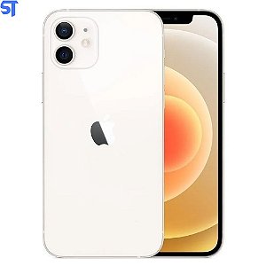 iPhone 12 Apple 64GB Branco Tela 6,1” - Câm. Dupla 12MP iOS