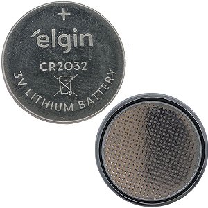 Bateria Alcalina CR2032 3V ELGIN ( Unidade Fora da Bandeja ) ELE000000082264