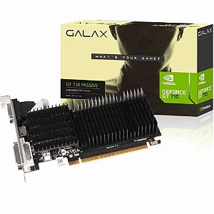 Placa de Vídeo GT710 64 Bits 2GB DDR3 Galax