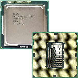 Processador gamer Intel Core i5-2400 CM8062300834106 de 4 núcleos e 3.4GHz  de frequência com gráfica integrada