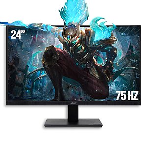 Monitor Gamer Acer 23.8" LED Full HD, 75Hz, 4ms, HDMI e VGA, Adaptive-Sync, VESA, Ajuste de Inclinação - V247Y