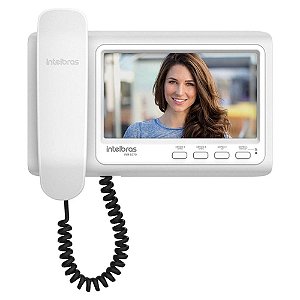 Modulo Interno Para Video Porteiro Intelbras IVR 1070 HS Display 7" Polegdas Com Visualização Noturna