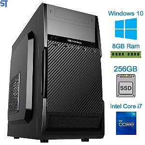 Computador Core i7-2600k-HD SSD 256GB -Memória Ram 8GB -NT- Windows 10